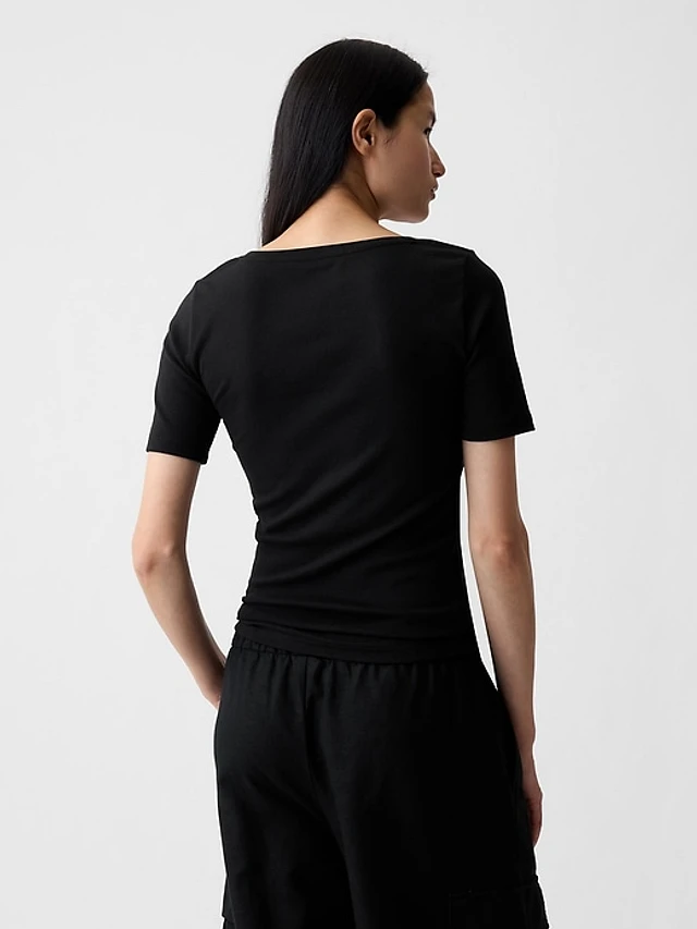 The “Marcotte” Double Collar T-Shirt – VUJA DÉ