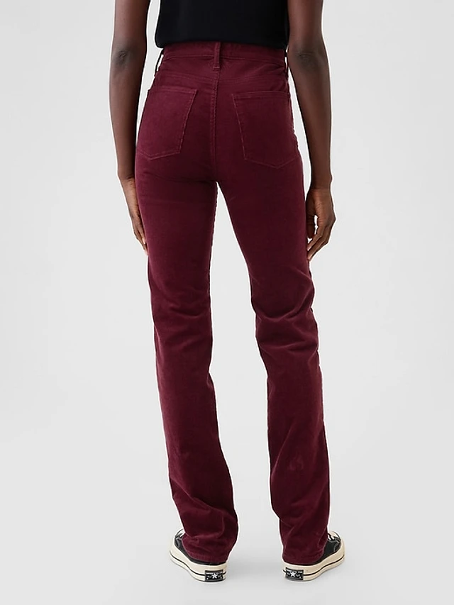 Factory REDONE High Rise Ankle Corduroy Jean