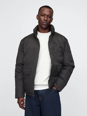 Gap Recycled Nylon Puffer Vest | Pike and Rose