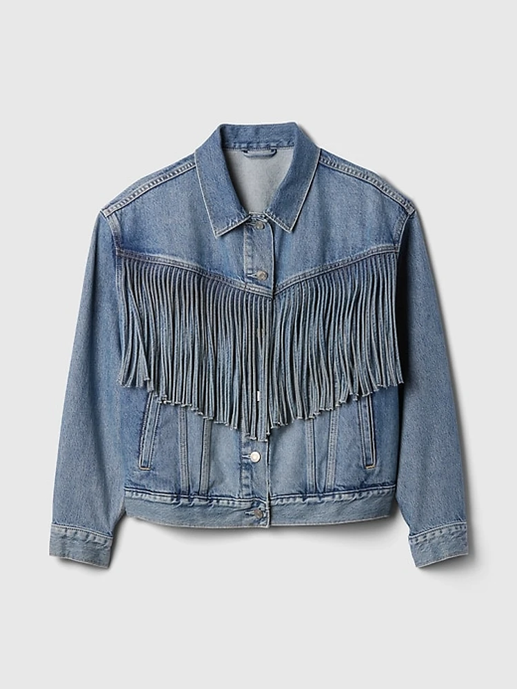 BDG Western Denim Jacket in Blue | Lyst