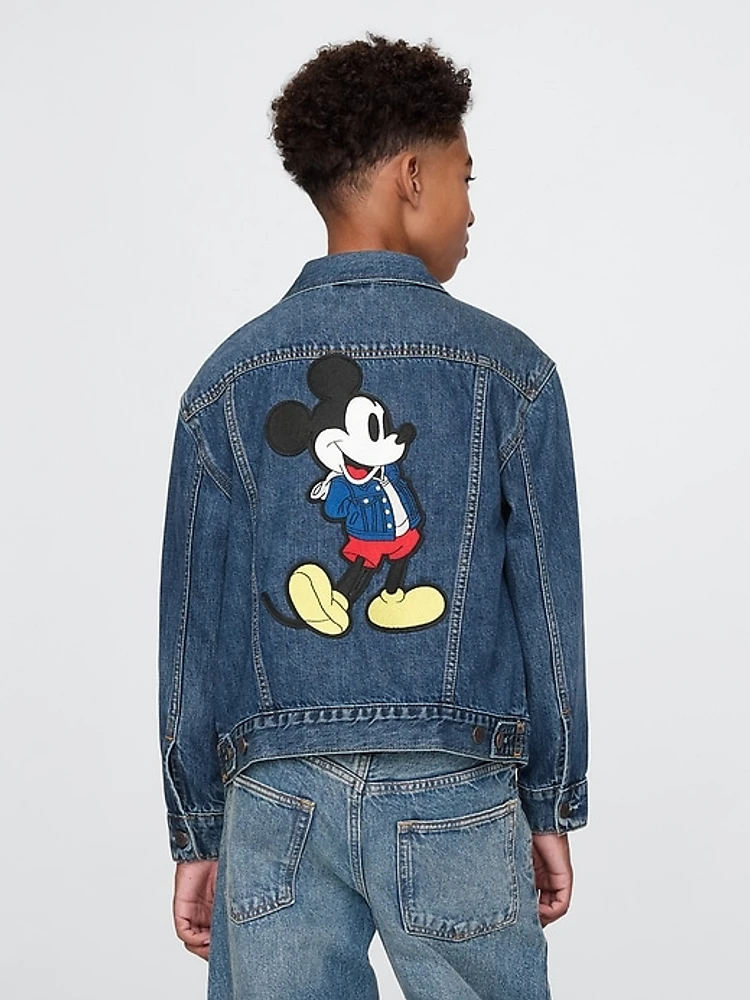 Gap mickey fashion mouse jean jacket