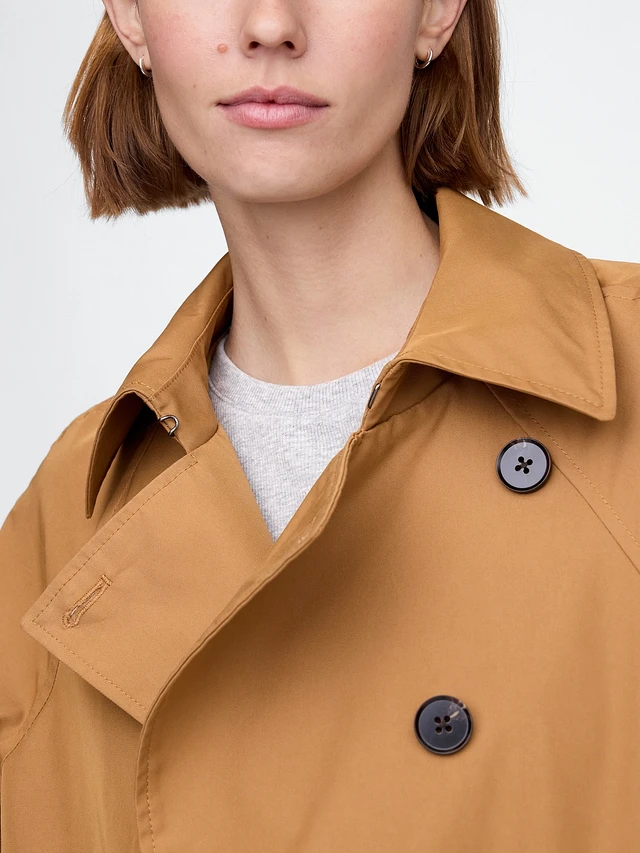Gap Asymmetrical Trench Jacket | Pike and Rose