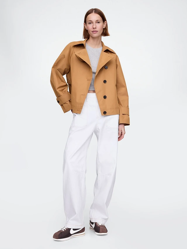Gap Asymmetrical Trench Jacket at MarketFair Shoppes in