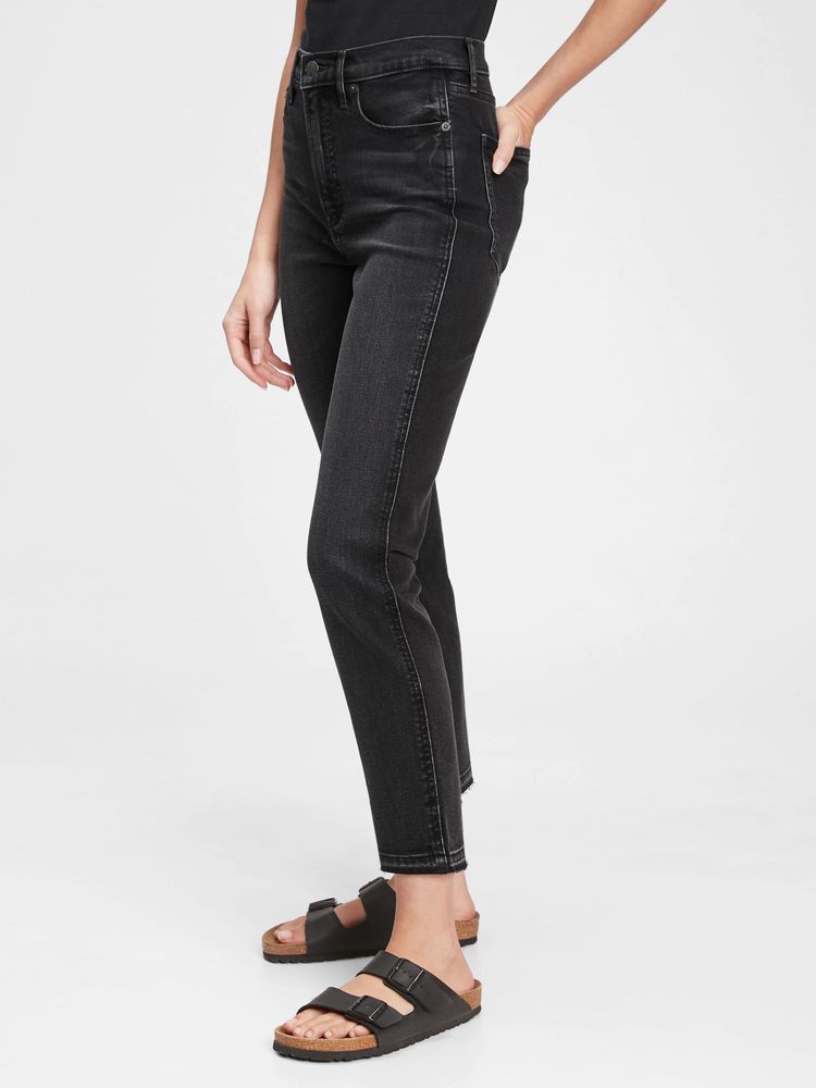 Gap high store waisted black jeans