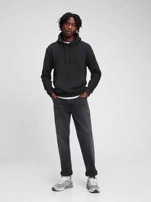 Grey joggers black hoodie hot sale