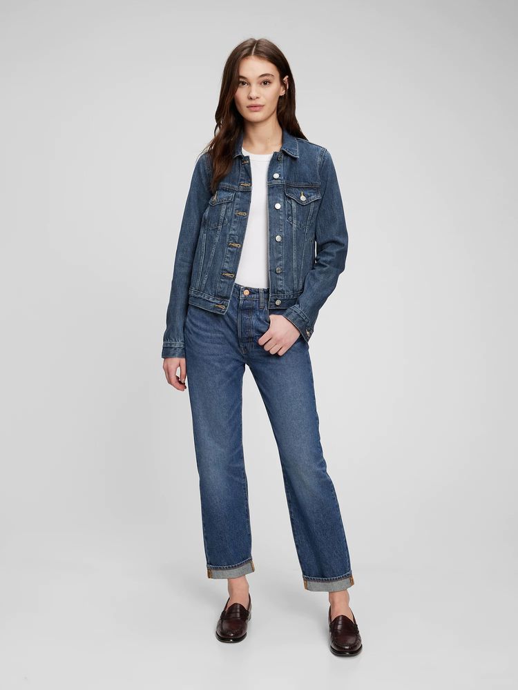 Gap stretch hotsell jean jacket