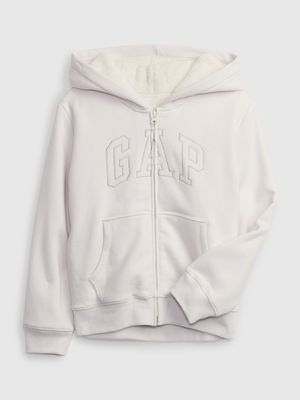 womens sherpa lined hoodie canada