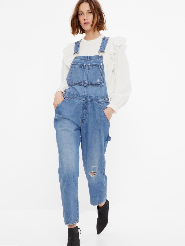 Gap sales denim jumpsuit