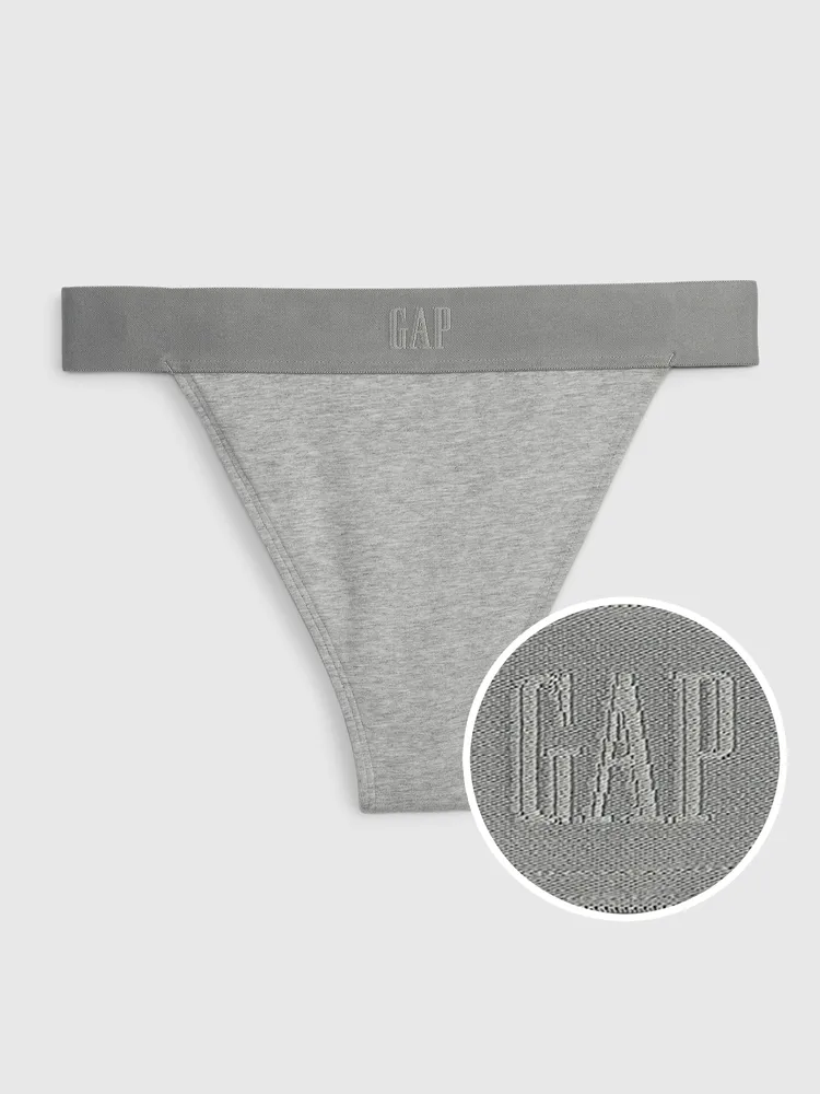 Gap cotton clearance thong