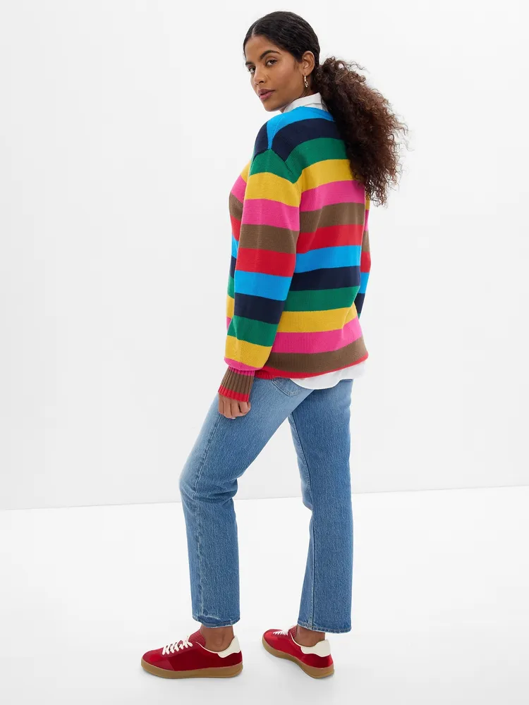 Gap shop rainbow jumper