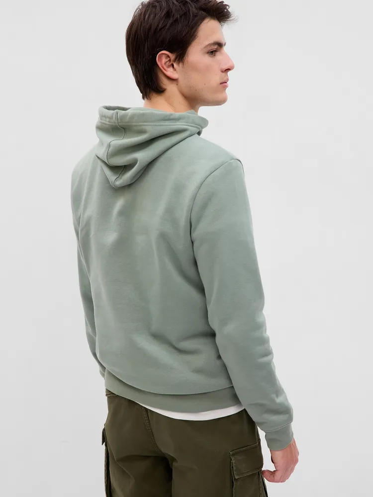 BOUCLE ARCH LOGO HOODIE - dronefar.dk