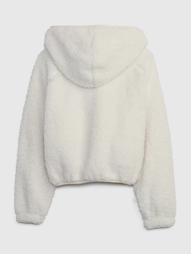 Kids hotsell sherpa hoodie