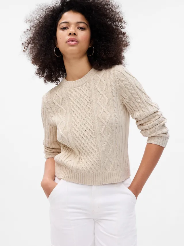 Gap cable knit clearance jumper