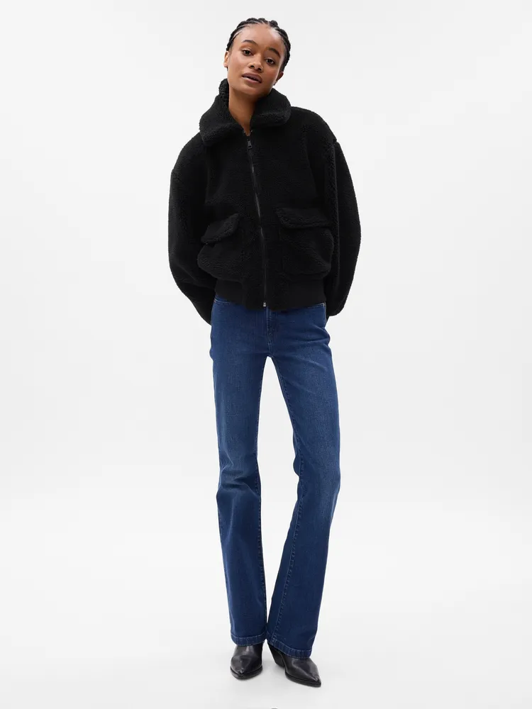 Gap sherpa outlet jacket