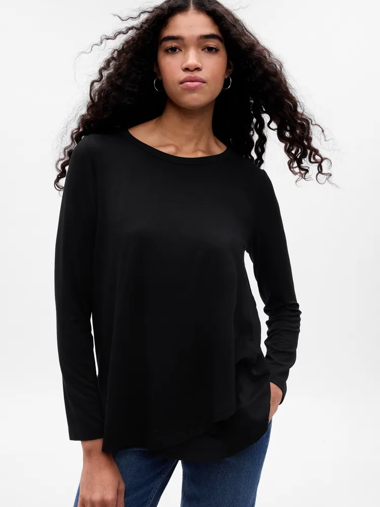 Gap Maternity Double Layer Nursing T Shirt Kingsway Mall