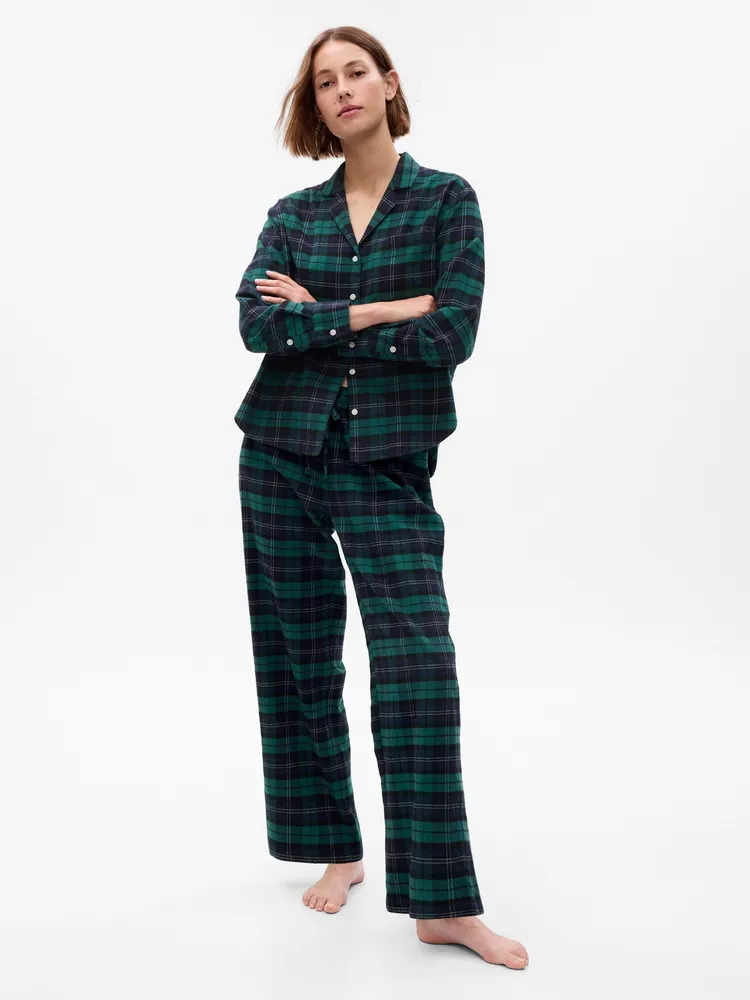 Gap womens flannel sale pajamas