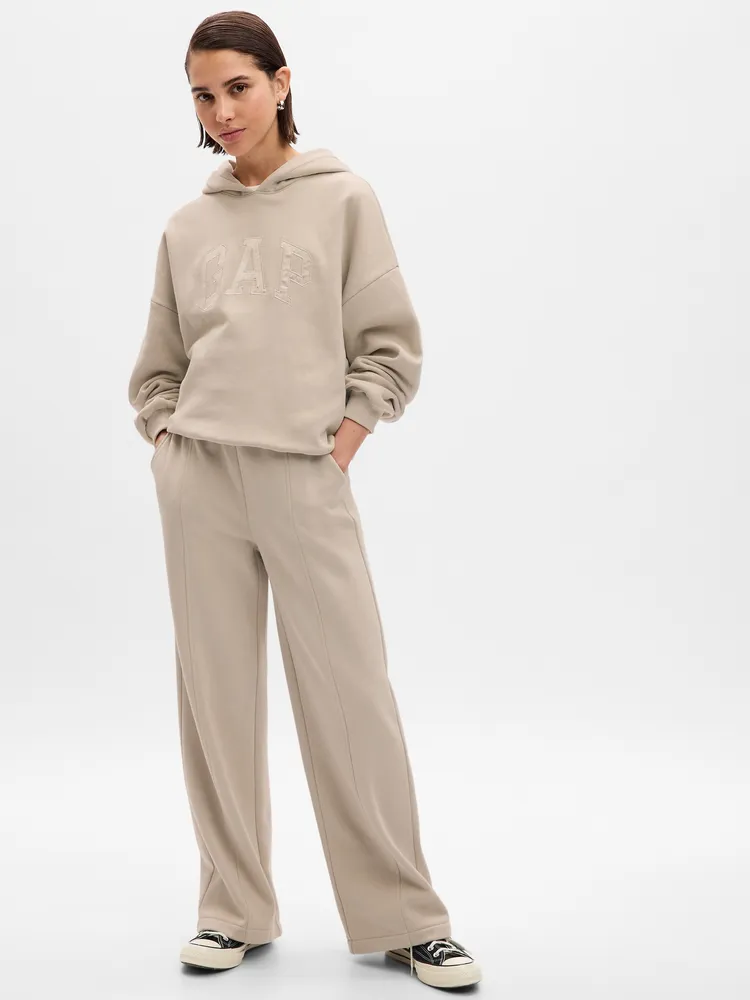 Gap wide hot sale leg sweatpants