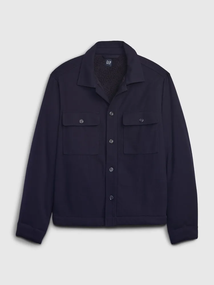 Gap Lined Utility Sweatshirt Jacket | Southcentre Mall