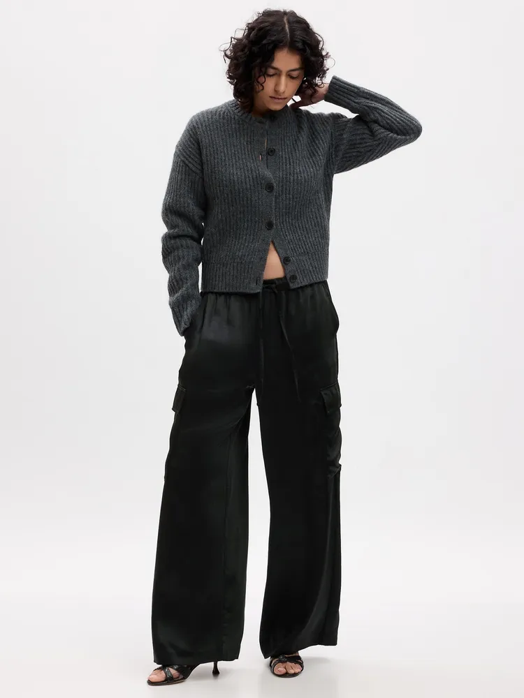 Gap satin best sale pants