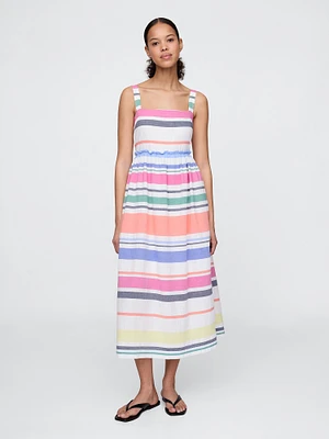 【ギャップ】ロングワンピース　GAP　チュニック　ストライプ　ピンク　ブルー al8939.jpg