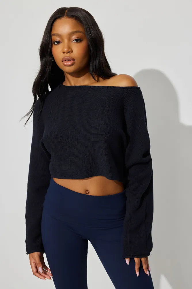 Garage cropped sweater store