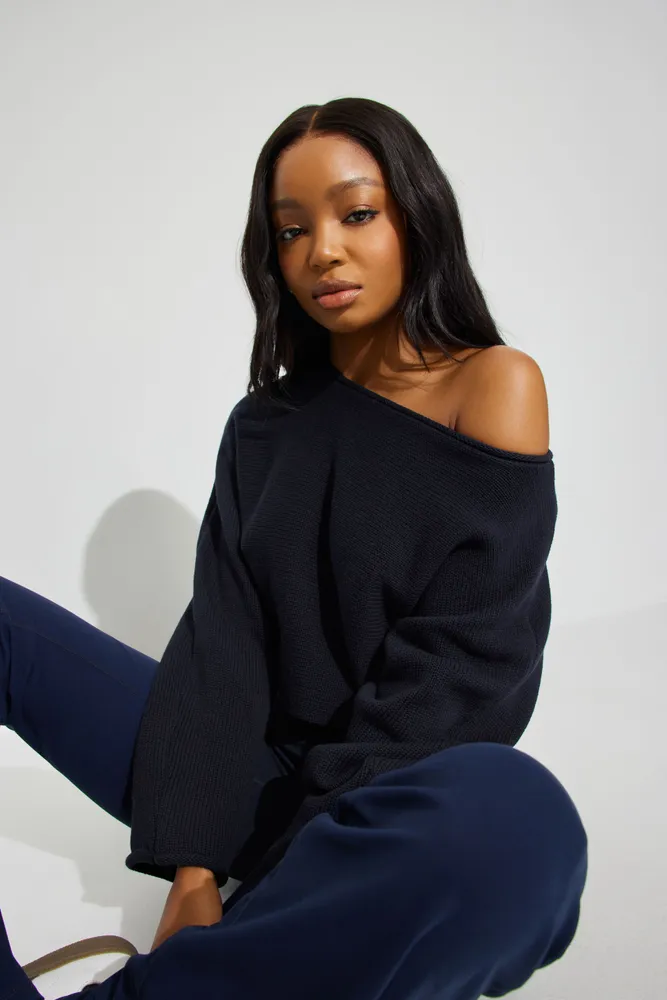 Garage cropped sweater shop