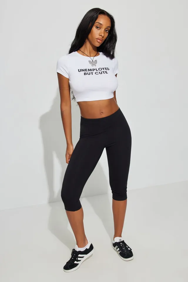 Garage black leggings clearance