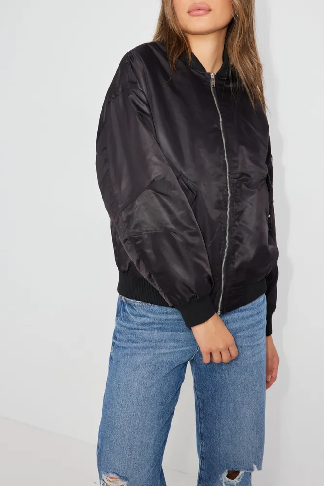 Garage Long Bomber Jacket Bramalea City Centre