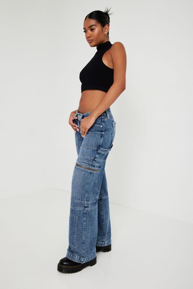 Garage Low Rise Wide Leg Cargo Pant Bramalea City Centre