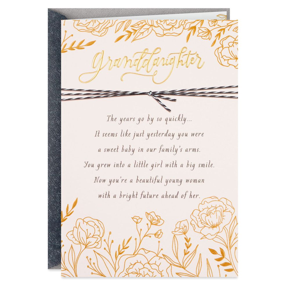 Hallmark You Are Loved Religious Graduation Card for Granddaughter ...