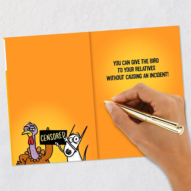 Hallmark Maxine™ Give the Bird to Your Relatives Funny Hallmark Maxine™ Give the Bird to Your Relatives Funny