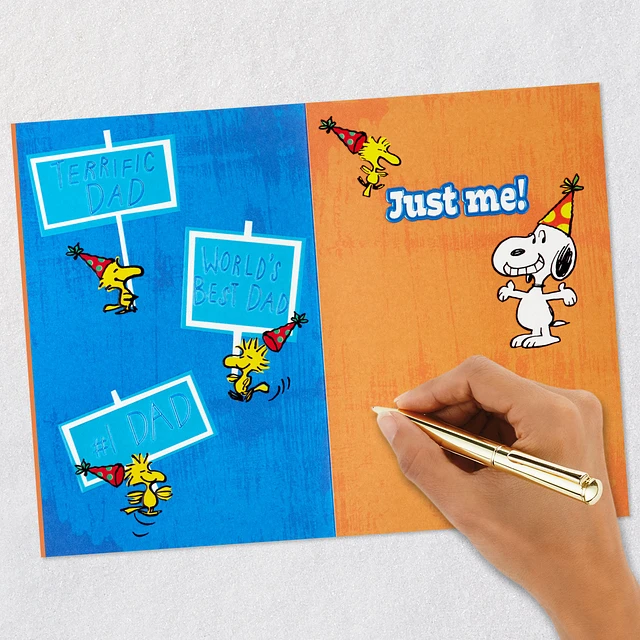 Hallmark Peanuts® Snoopy and Woodstock World's Best Dad