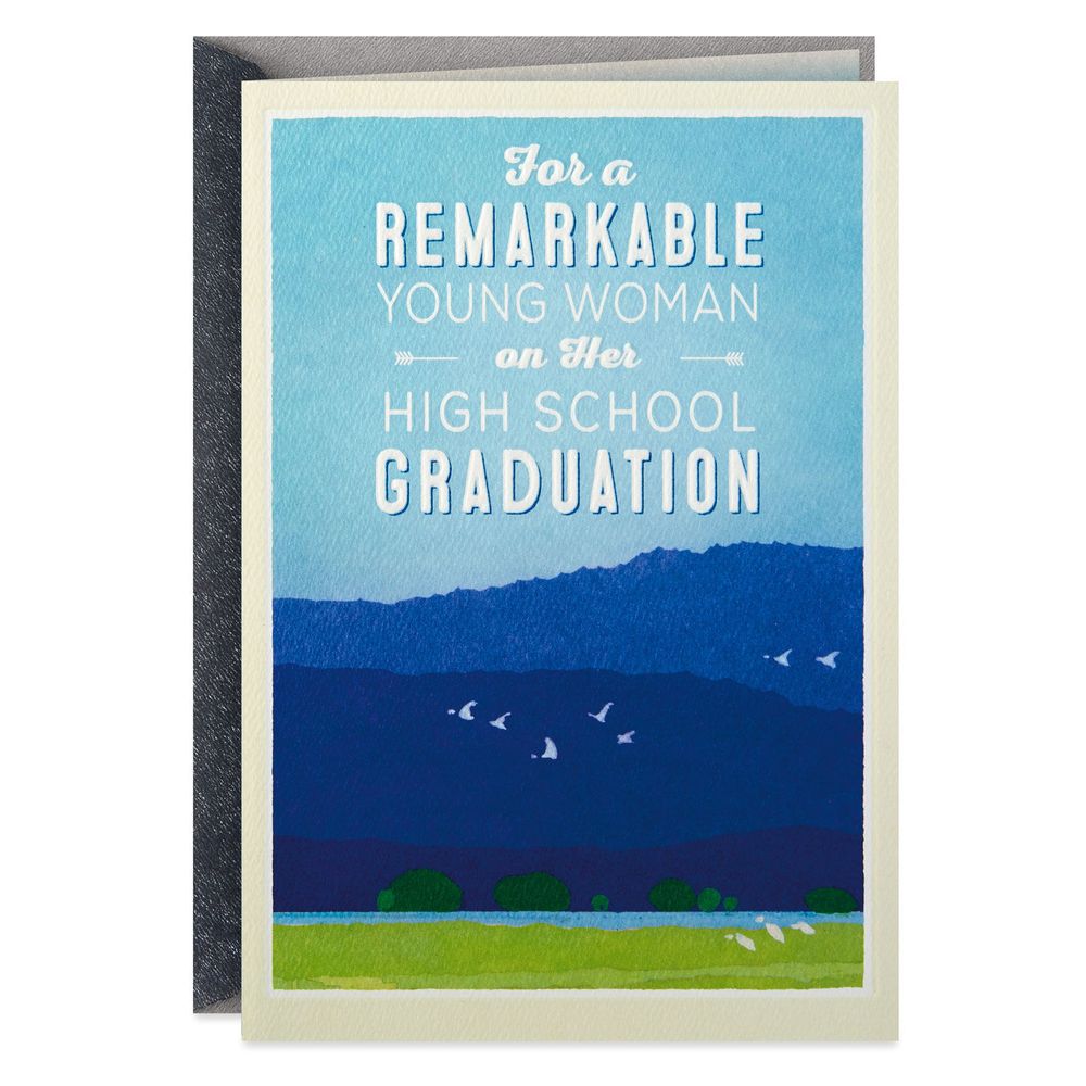 Hallmark Ready for What's Next High School Graduation Card for Her