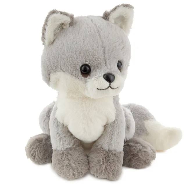 Silver on sale fox plush