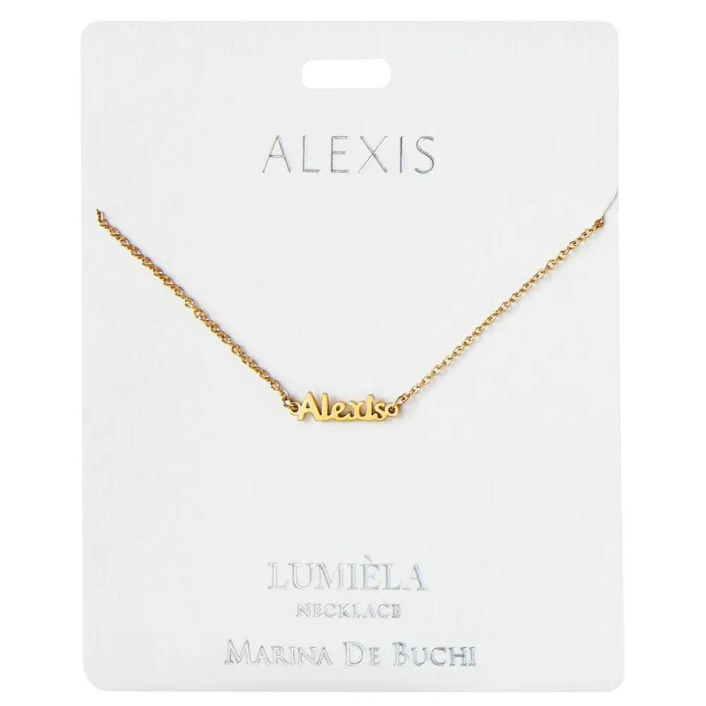 Abby name necklace top