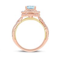 Zac posen 2025 aquamarine ring