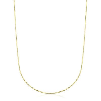 Helzberg Endura Gold® Criss Cross Chain in 14K White Gold | Mall of ...