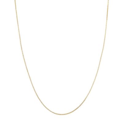 Helzberg Endura Gold® Criss Cross Chain in 14K White Gold | Mall of ...