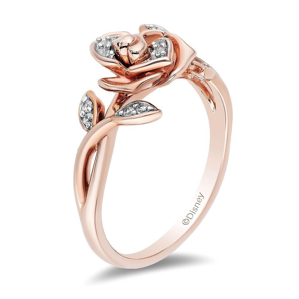 Disney belle clearance rose gold ring