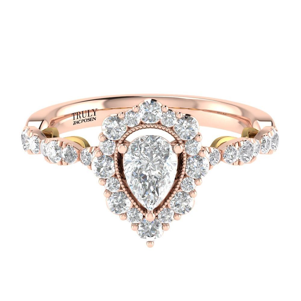 Truly zac posen on sale rings rose gold