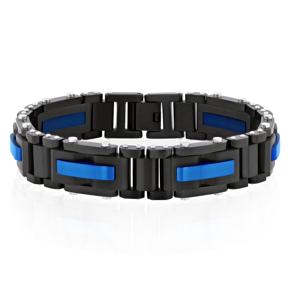 Helzberg Men's Bracelet in Stainless Steel Mall of America®