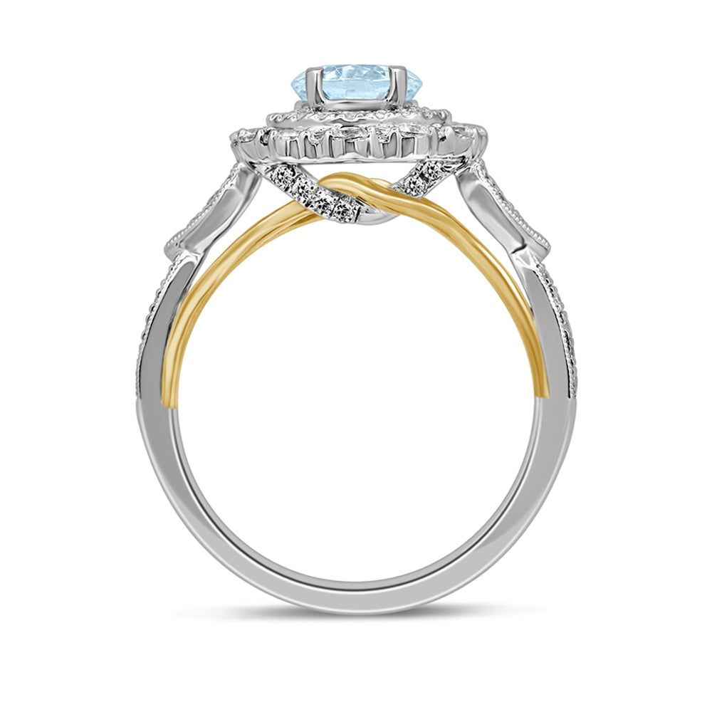 Zac posen aquamarine deals ring