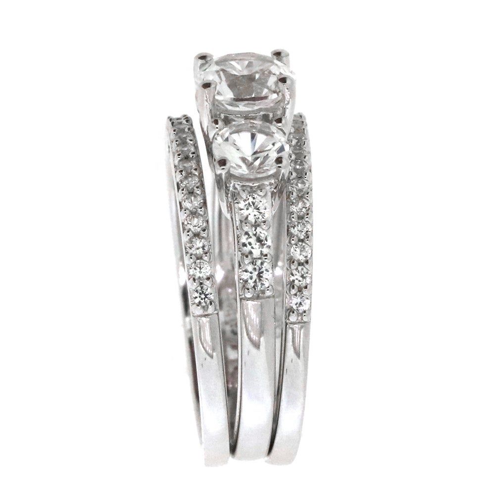 Helzberg white sapphire ring outlet