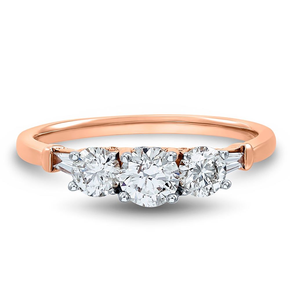 Helzberg past clearance present future ring
