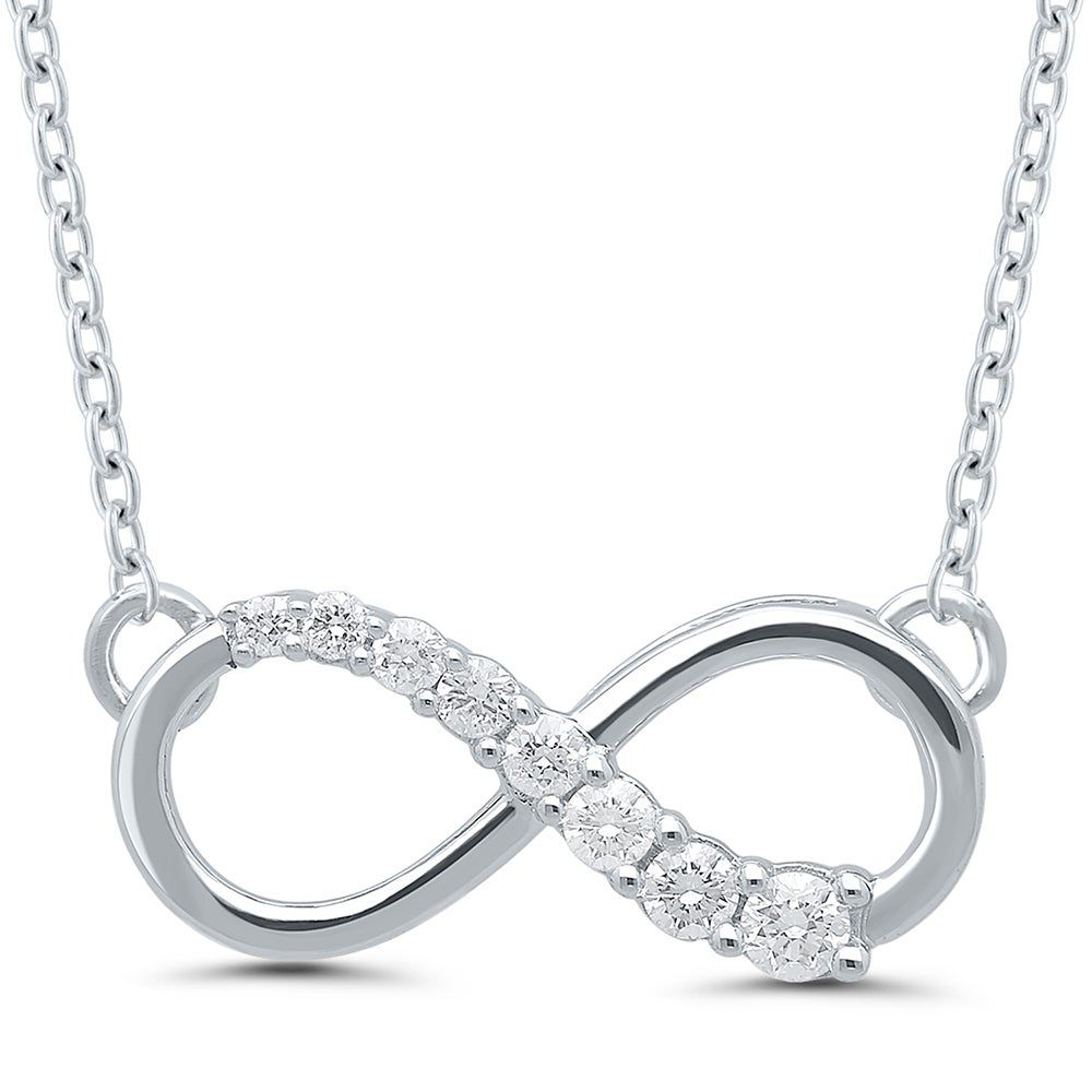 Helzberg best sale infinity necklace