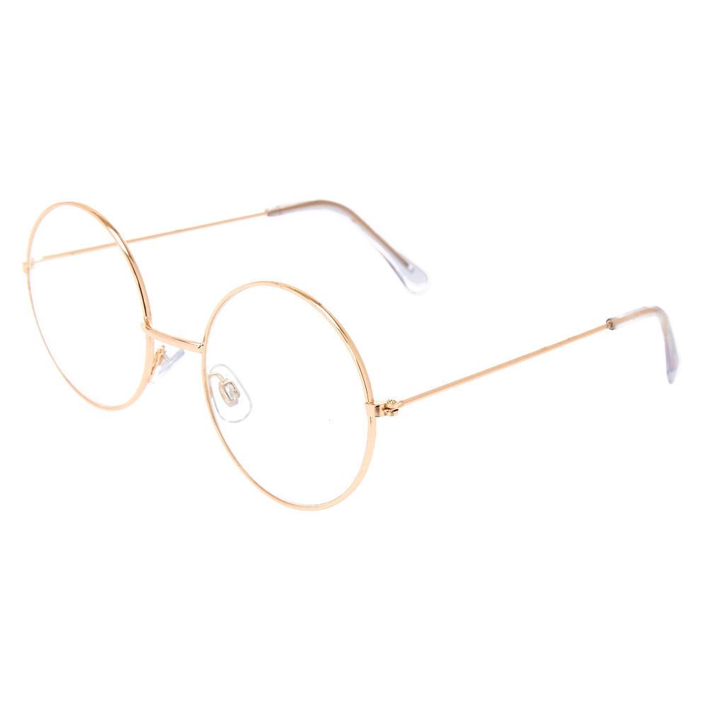 Icing Gold Round Clear Lens Frames Dulles Town Center