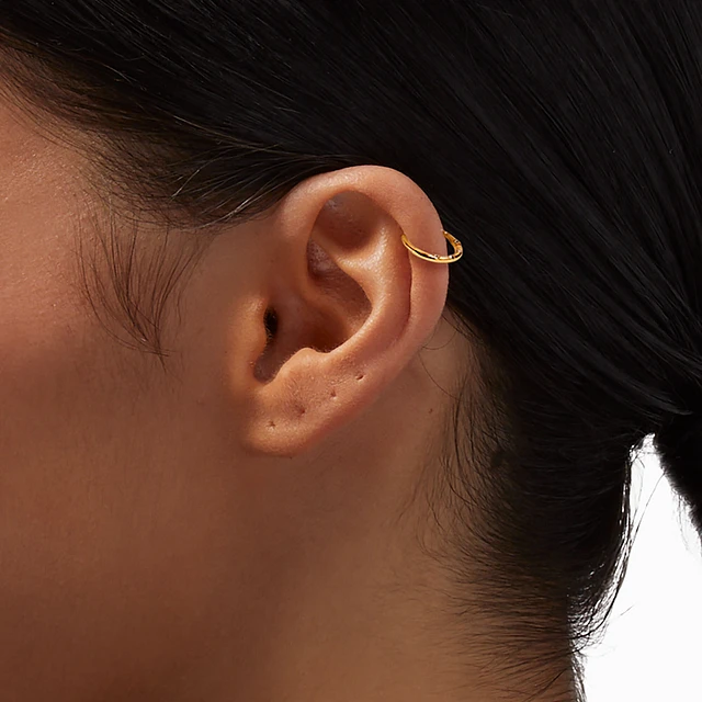 Icing cartilage piercing hotsell