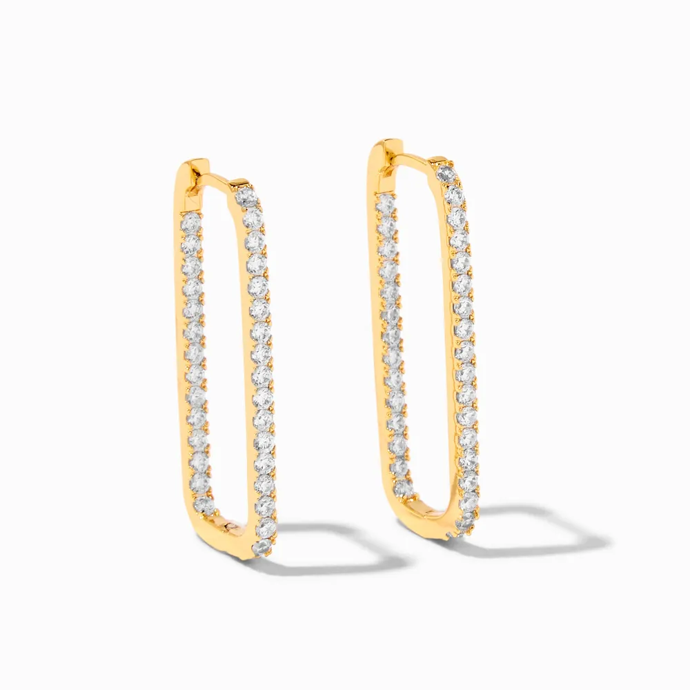 Icing hoop hotsell earrings