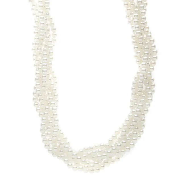 Icing pearl necklace store