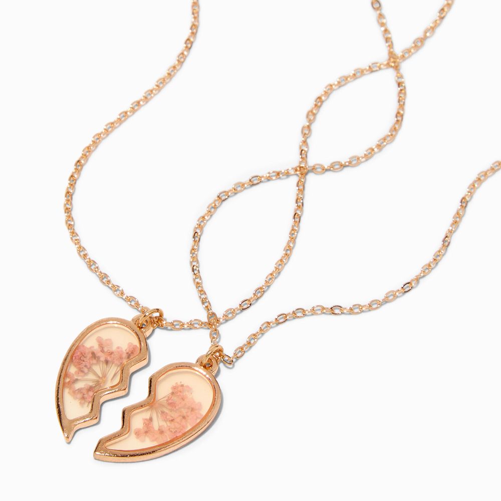 Best friend heart necklaces hot sale for 2